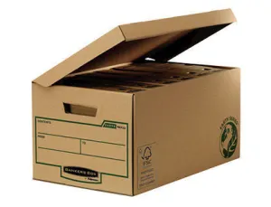 CAJON FELLOWES CARTON RECICLADO PARA ALMACENAMIENTO DE ARCHI
