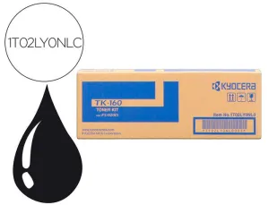 KYOCERA TK160 NEGRO CARTUCHO DE TONER ORIGINAL - 1T02LY0NL0/1T02LY0NLC