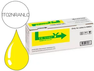 TONER TK-5140Y KYOCERA ECOSYS M6530CDN, M6530CDN/KL3, P6130CDN, P6130CDN/KL3 AMARILLO TK5140