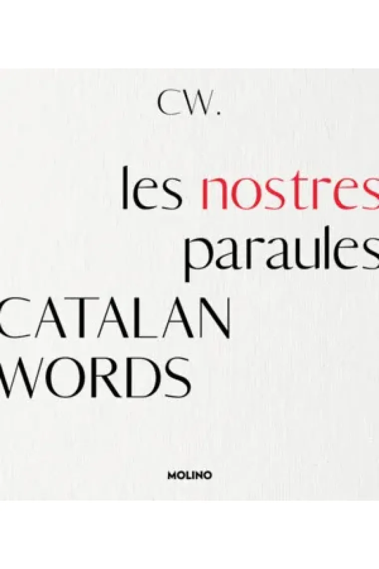 Catalan Words. Les nostres paraules (Catalán)