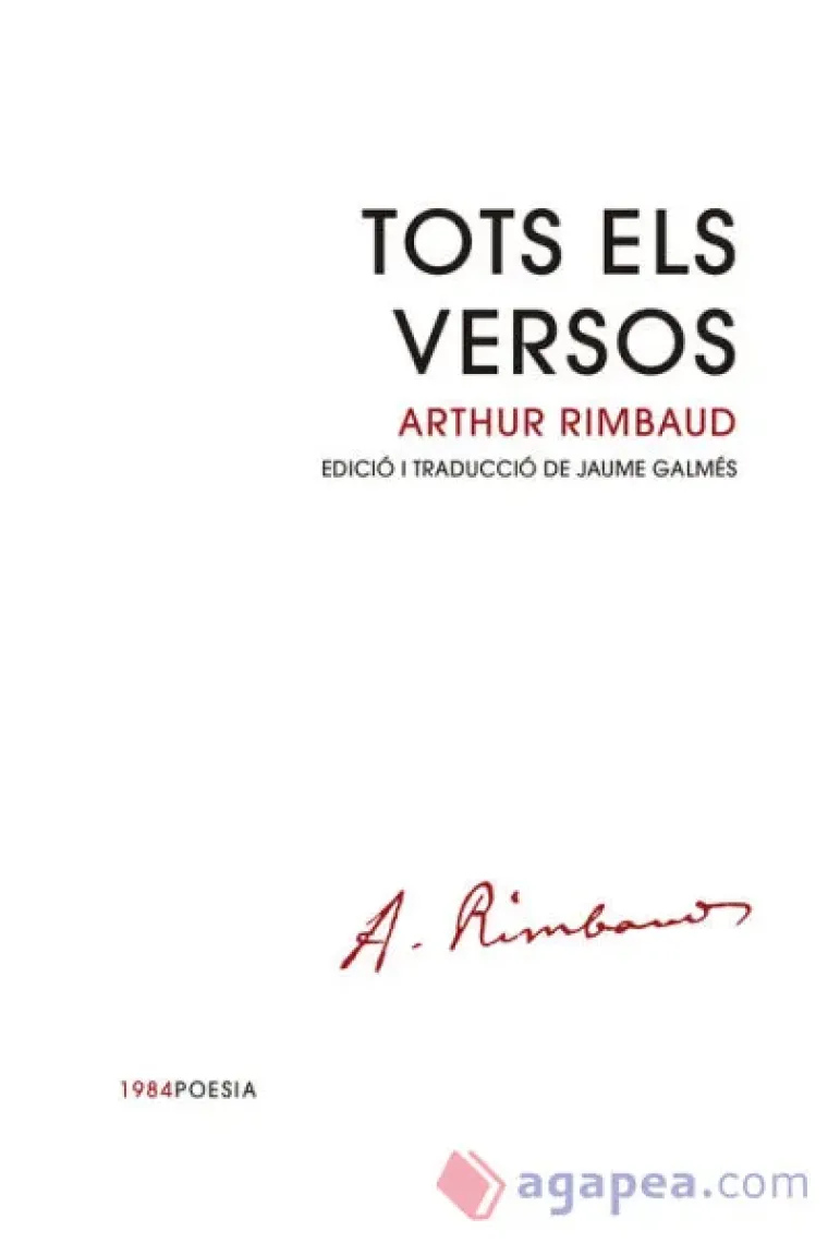 Tots els versos (Catalán)