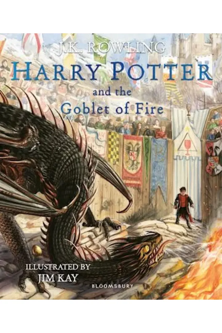 Harry Potter and the Goblet of Fire Illustrated Edition (Inglés)