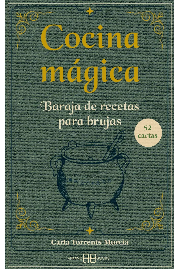 Cocina mágica. Baraja de recetas para brujas