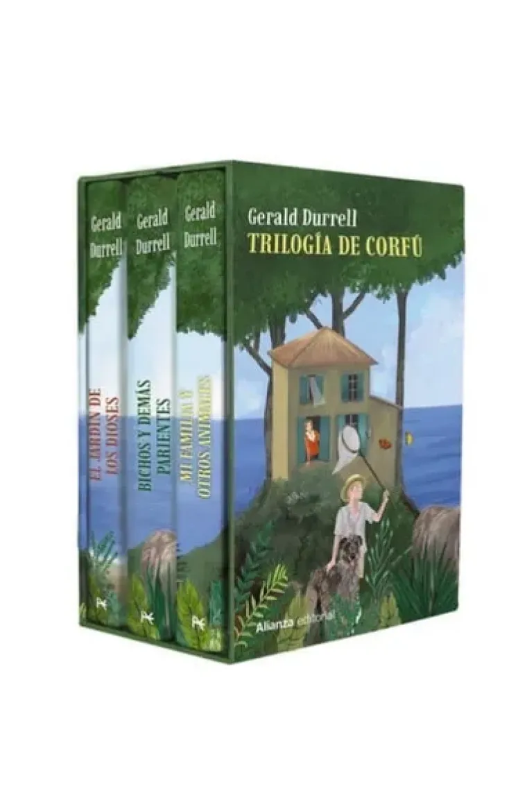 Trilogia de Corfú estuche. Mi familia y otros animales · Bichos y demás parientes · El jardín de los dioses