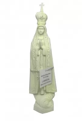 IMAGEN VIRGEN DE FATIMA LUMINOSA  15 CM.