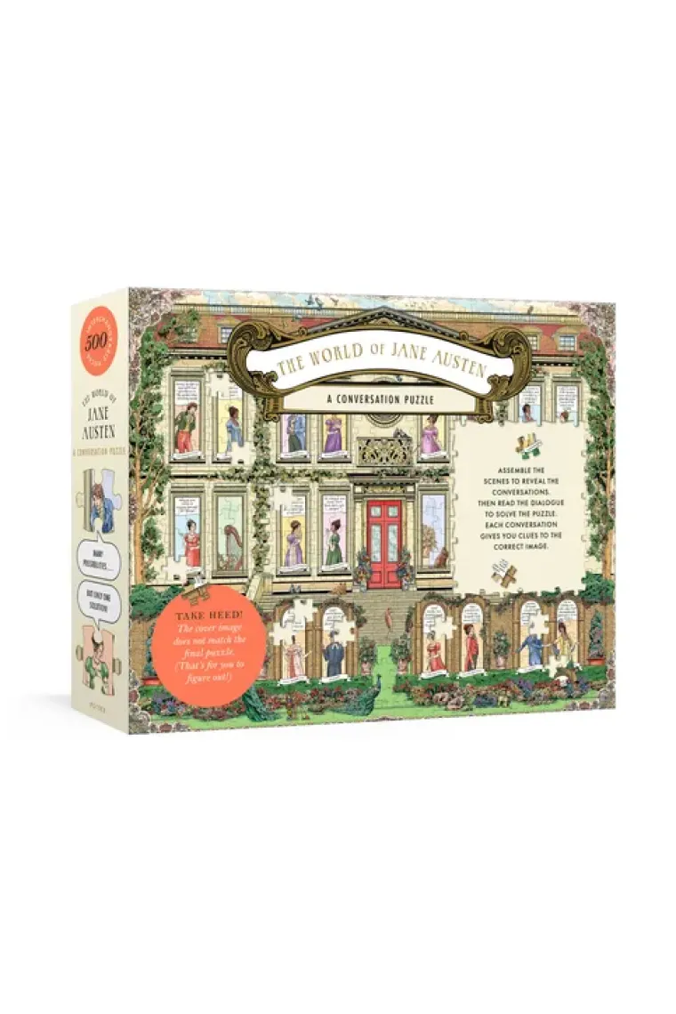 World Of Jane Austen : A Conversation Puzzle : 500-piece Puzzle (Inglés)