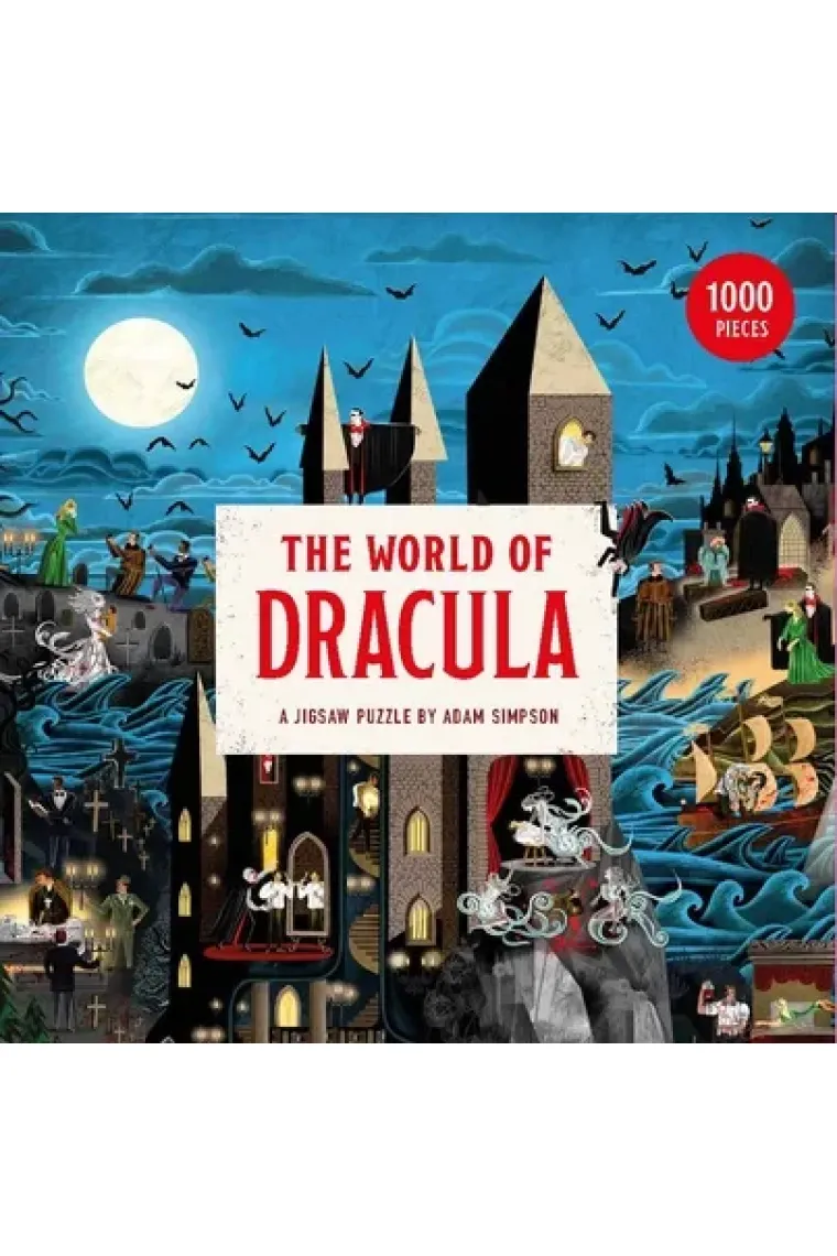 The World of Dracula 1000 Piece Puzzle (Inglés)