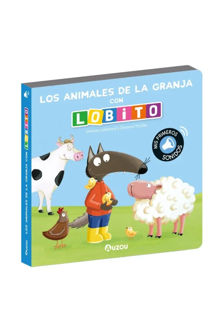 LOBITO LIBRO SONIDOS ANIMALES DE LA GRANJA