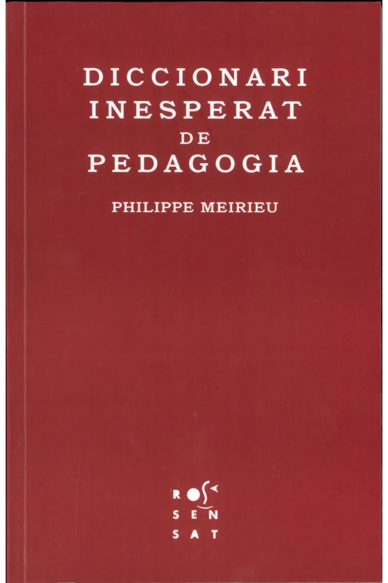 Diccionari inesperat de pedagogia