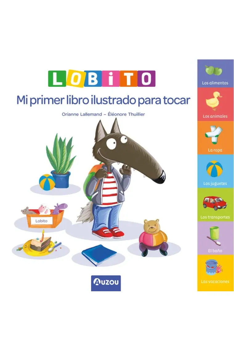 LOBITO MI PRIMER LIBRO ILUSTRADO PARA TOCAR