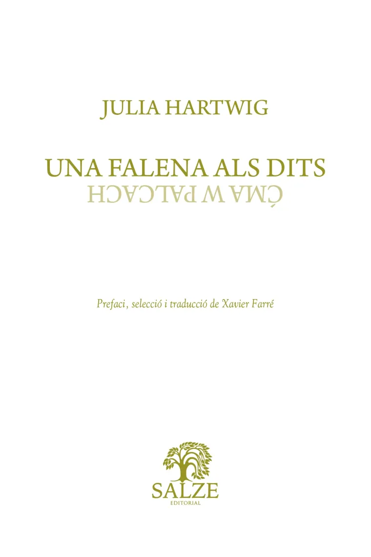 Una falena als dits / Ćma w palcach (Catalán)