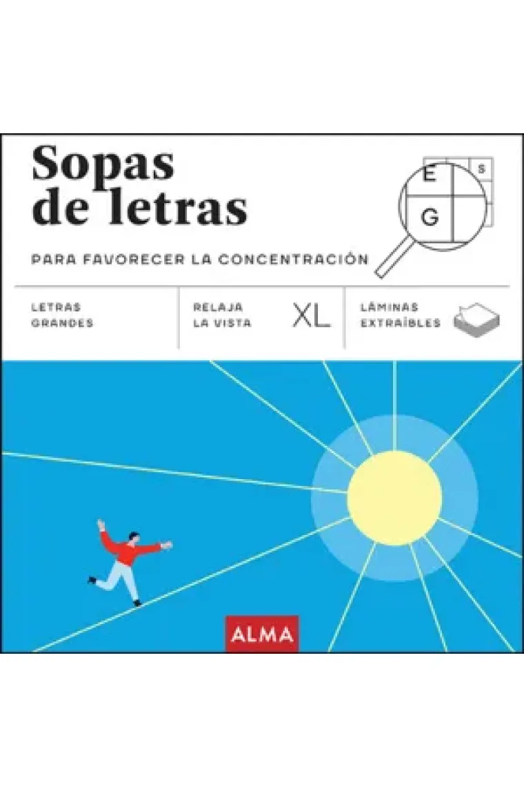 Sopas de letras para favorecer la concentración (XL)