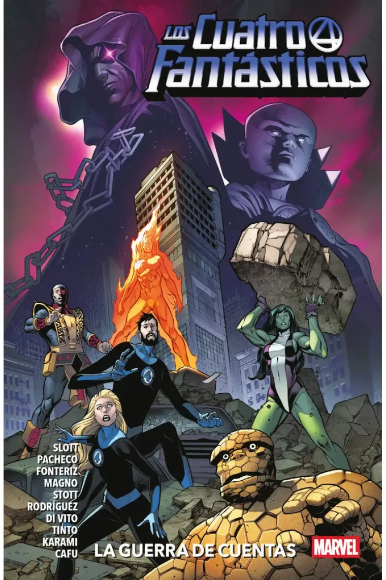 Los Cuatro Fantasticos 10 La guerra de cuentas
