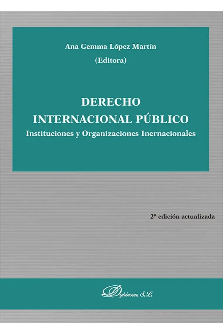 DERECHO INTERNACIONAL PUBLICO INSTITUCIONES Y ORGANIZACIONE