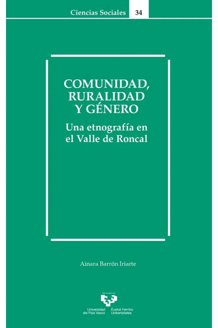 Comunidad, ruralidad y género. Una etnografía en el Valle de Roncal