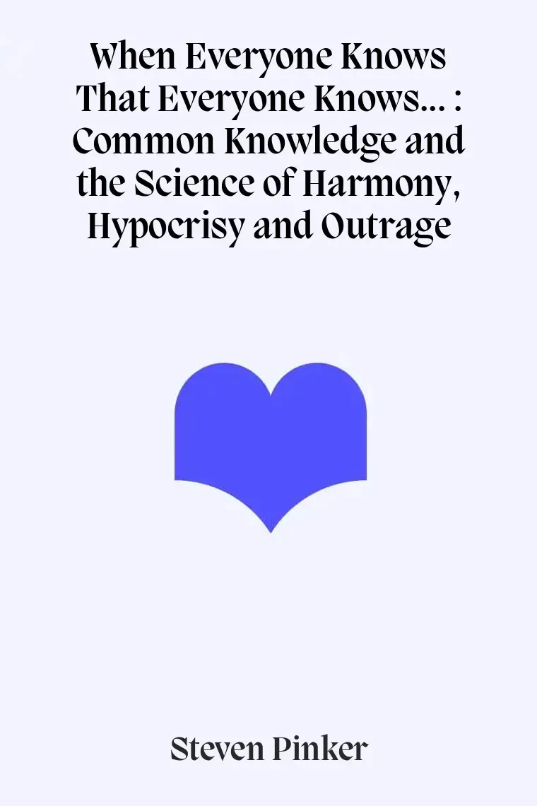 When Everyone Knows That Everyone Knows... : Common Knowledge and the Science of Harmony, Hypocrisy and Outrage (Inglés)