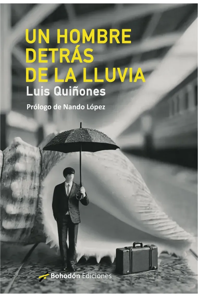 UN HOMBRE DETRAS DE LA LLUVIA