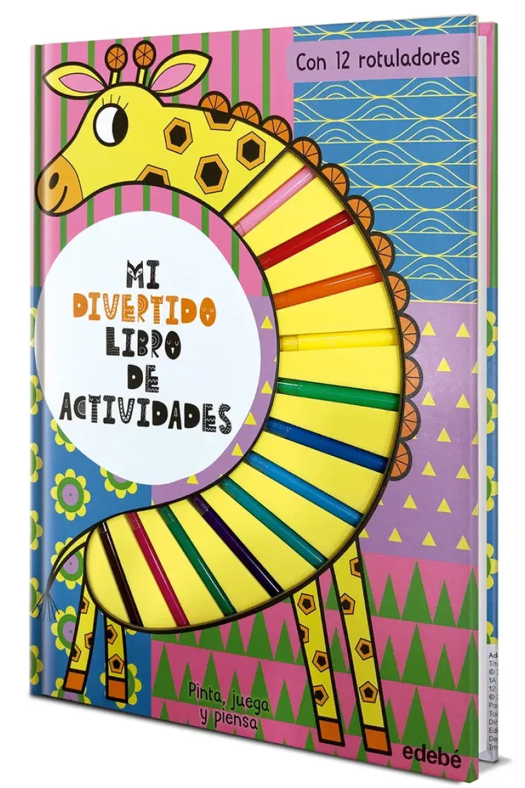 MI DIVERTIDO LIBRO DE ACTIVIDADES JIRAFA