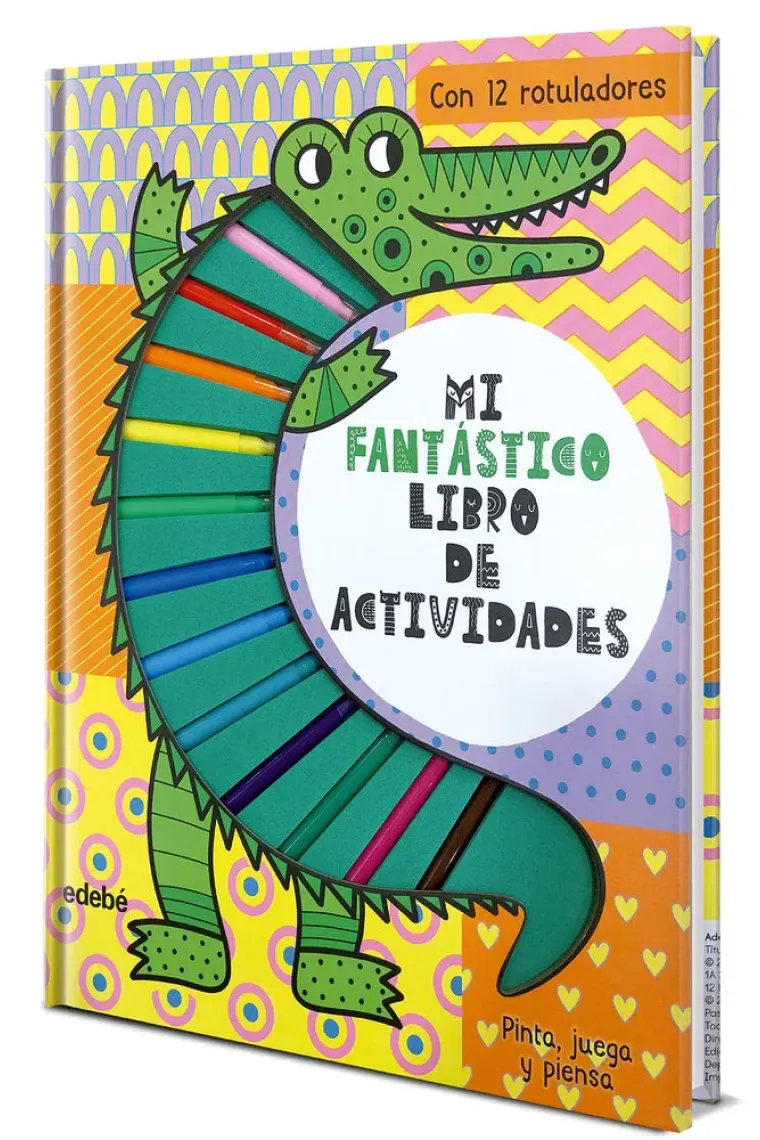 MI FANTASTICO LIBRO DE ACTIVIDADES COCODRILO