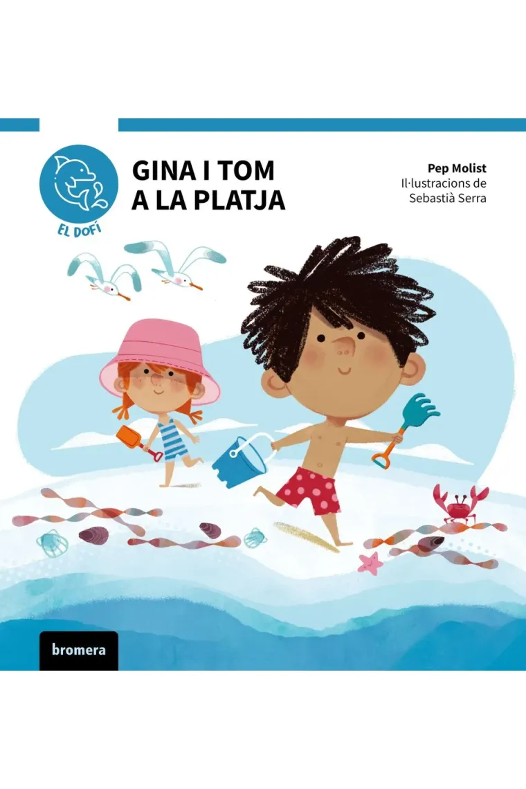 La Gina i en Tom a la platja (Catalán)