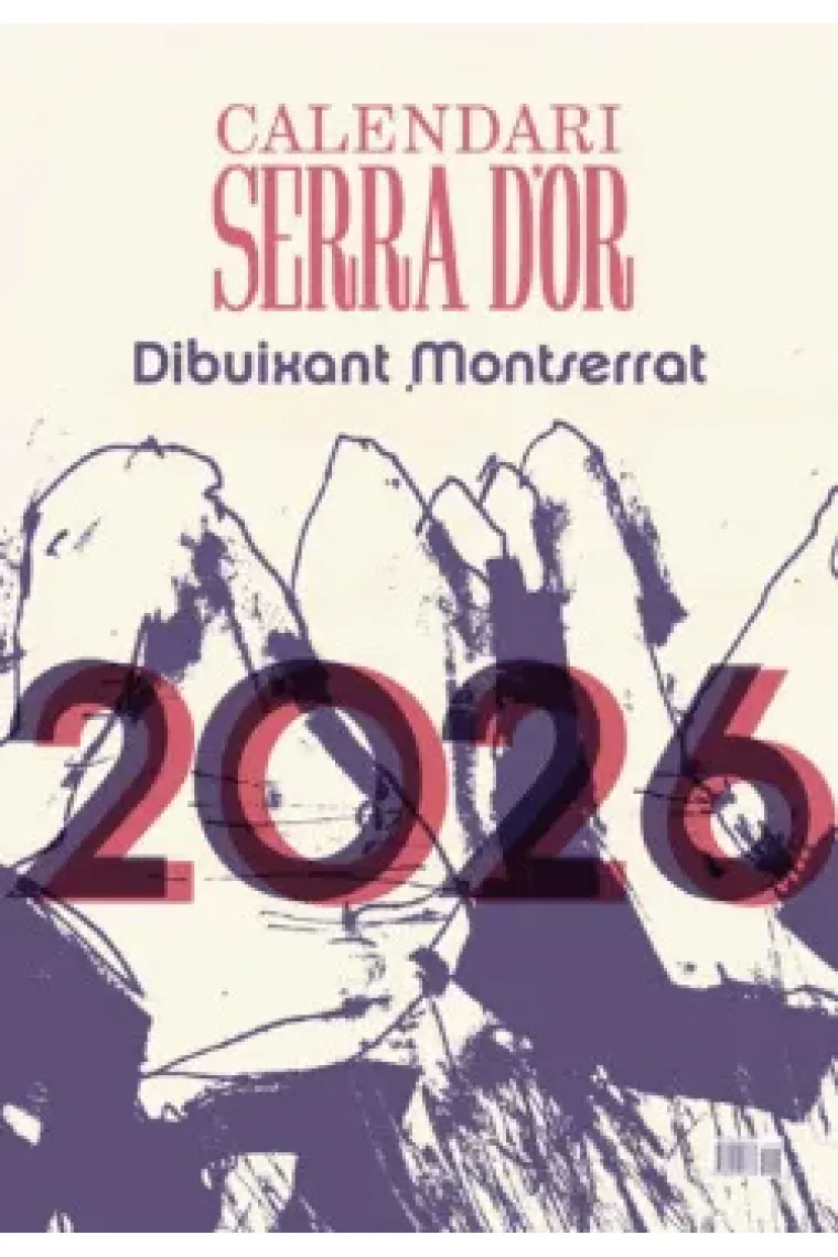 Calendari Serra d'Or 2026. Dibuixant Montserrat (Catalán)