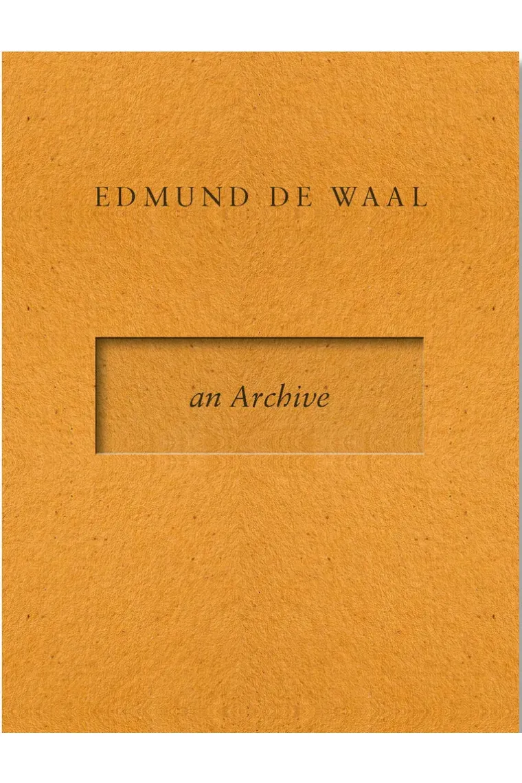 An archive. Edmund de Waal