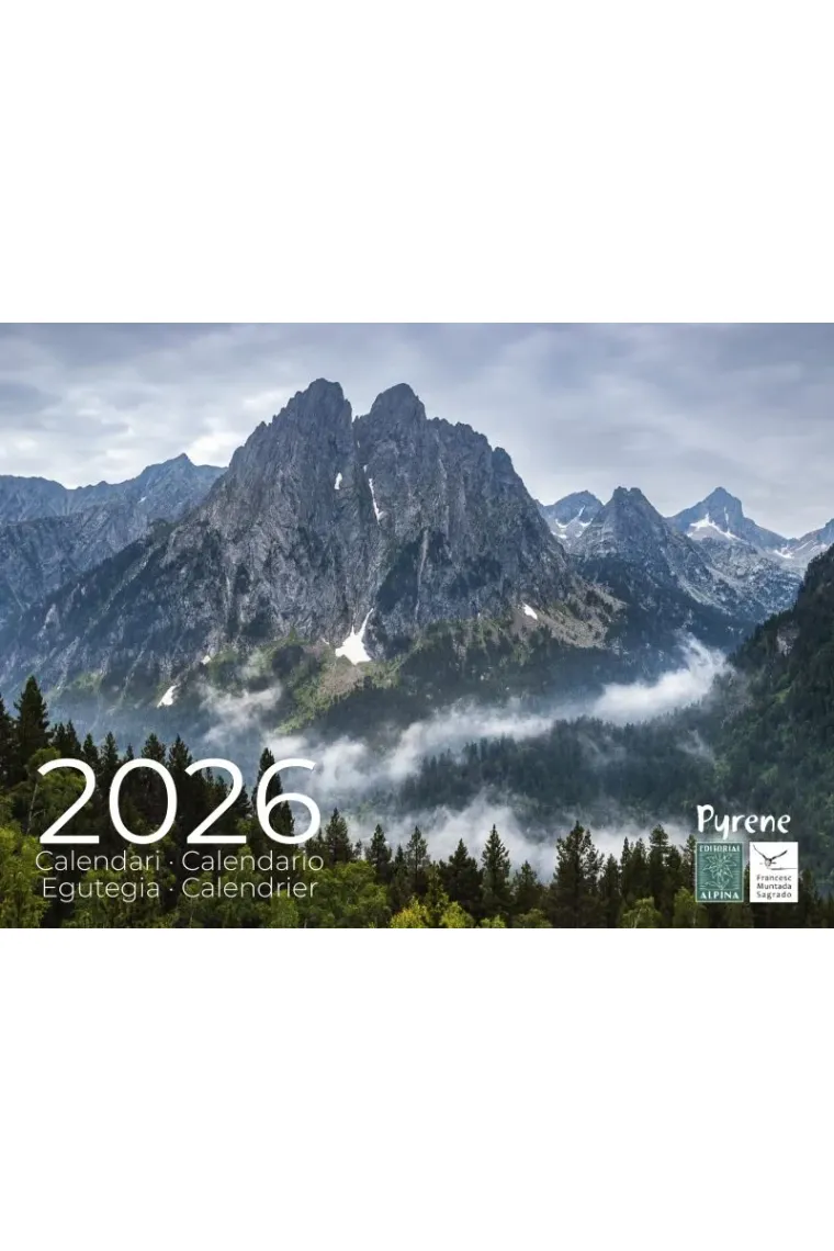 Calendari Pyrene 2026