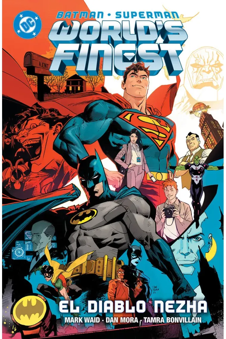 BATMAN SUPERMAN WORLD'S FINEST 1 EL DIABLO NEZHA