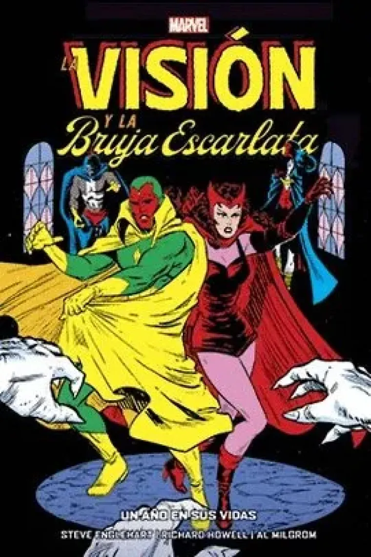 VISION Y LA BRUJA ESCARLATA LA UN AÑO EN SUS VIDAS