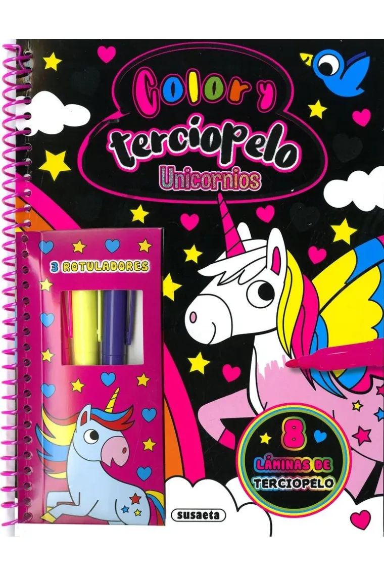 UNICORNIOS COLOR Y TERCIOPELO