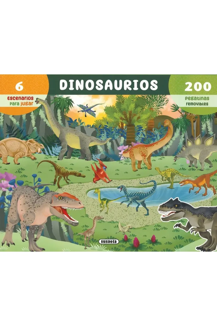 DINOSAURIOS 6 ESCENARIOS PARA JUGAR