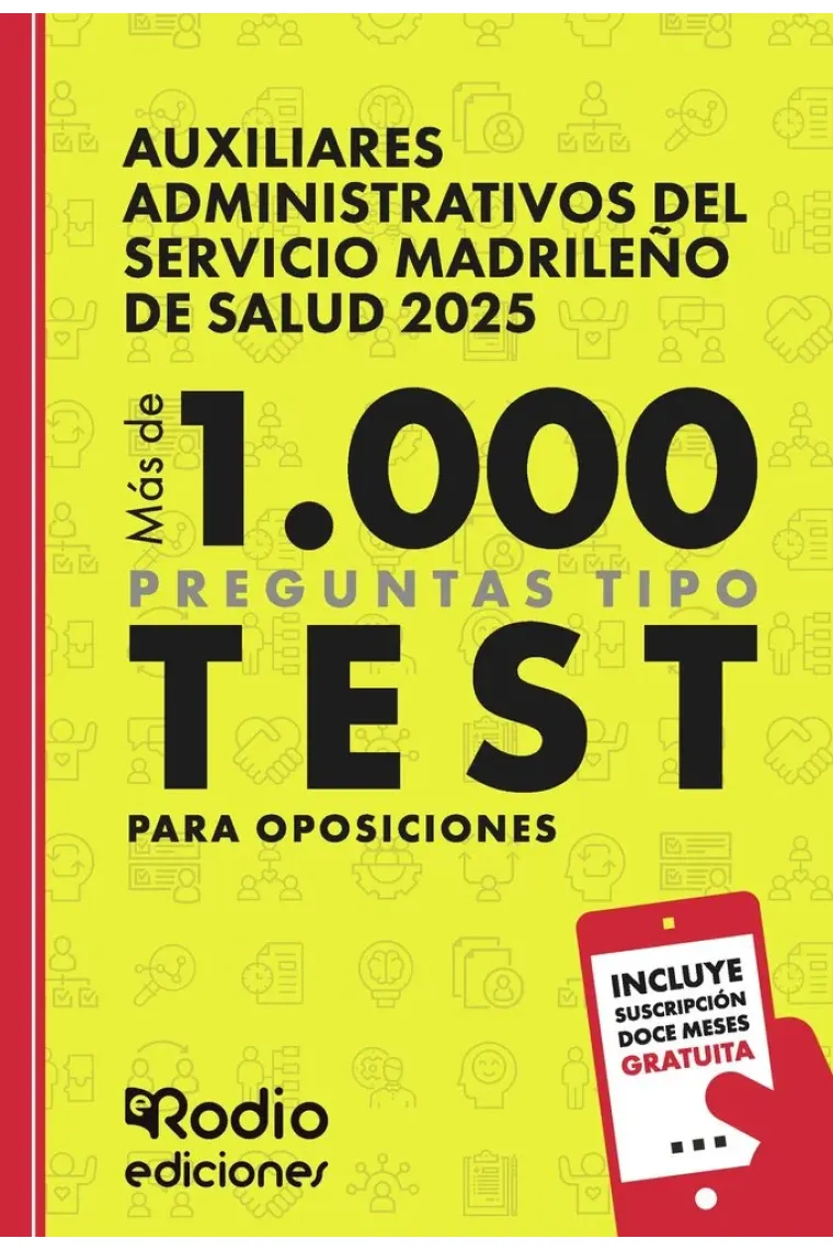 AUXILIARES ADMINISTRATIVOS DEL SERVICIO MADRILEÑO DE SALUD