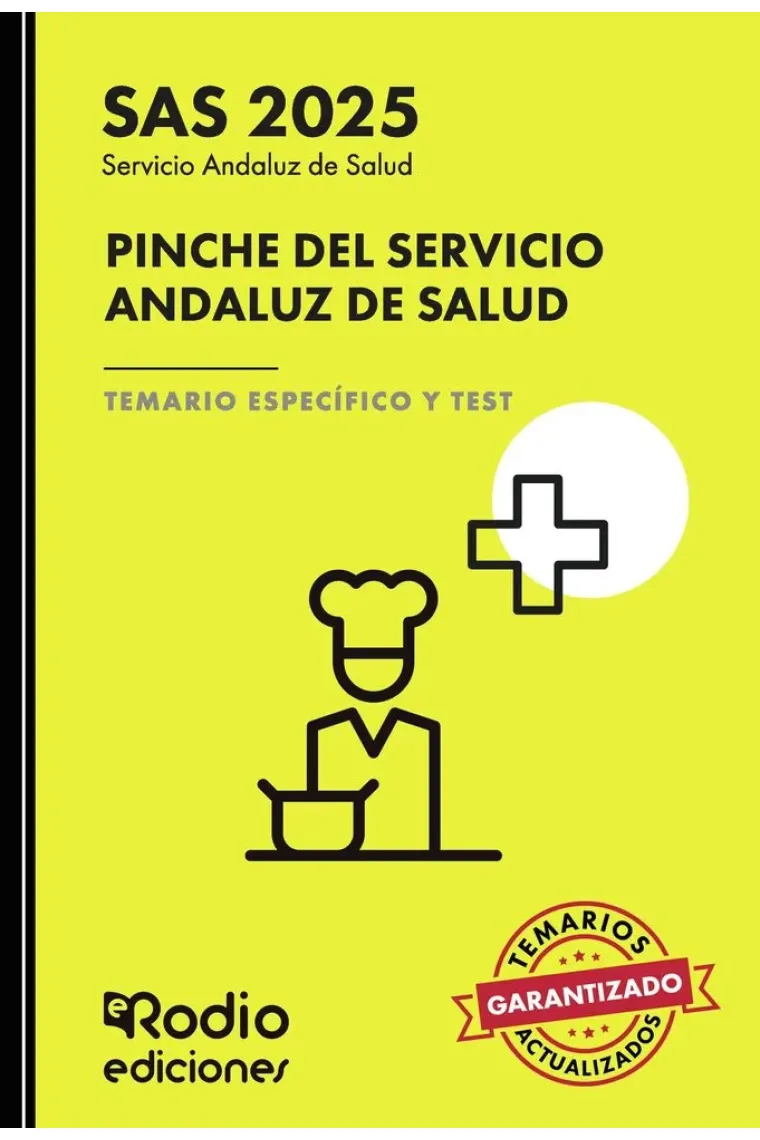 PINCHE SERVICIO ANDALUZ SALUD TEMARIO ESPECIFICO Y T
