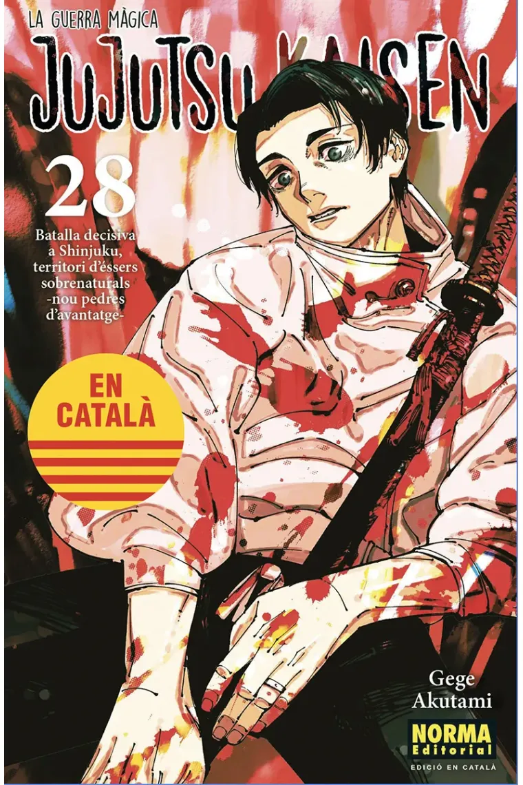 JUJUTSU KAISEN 28 CATALA (Catalán)