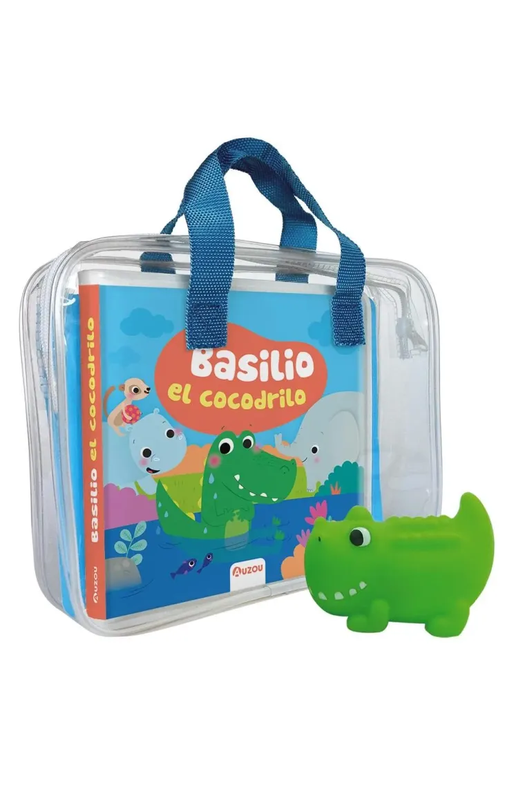 Libro de baño: Basilio el cocodrilo