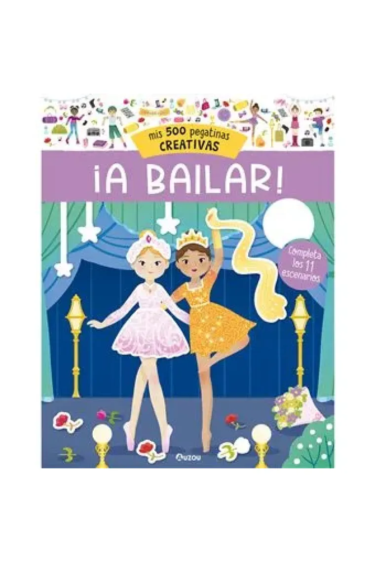 Mis 500 pegatinas creativas: ¡A bailar!