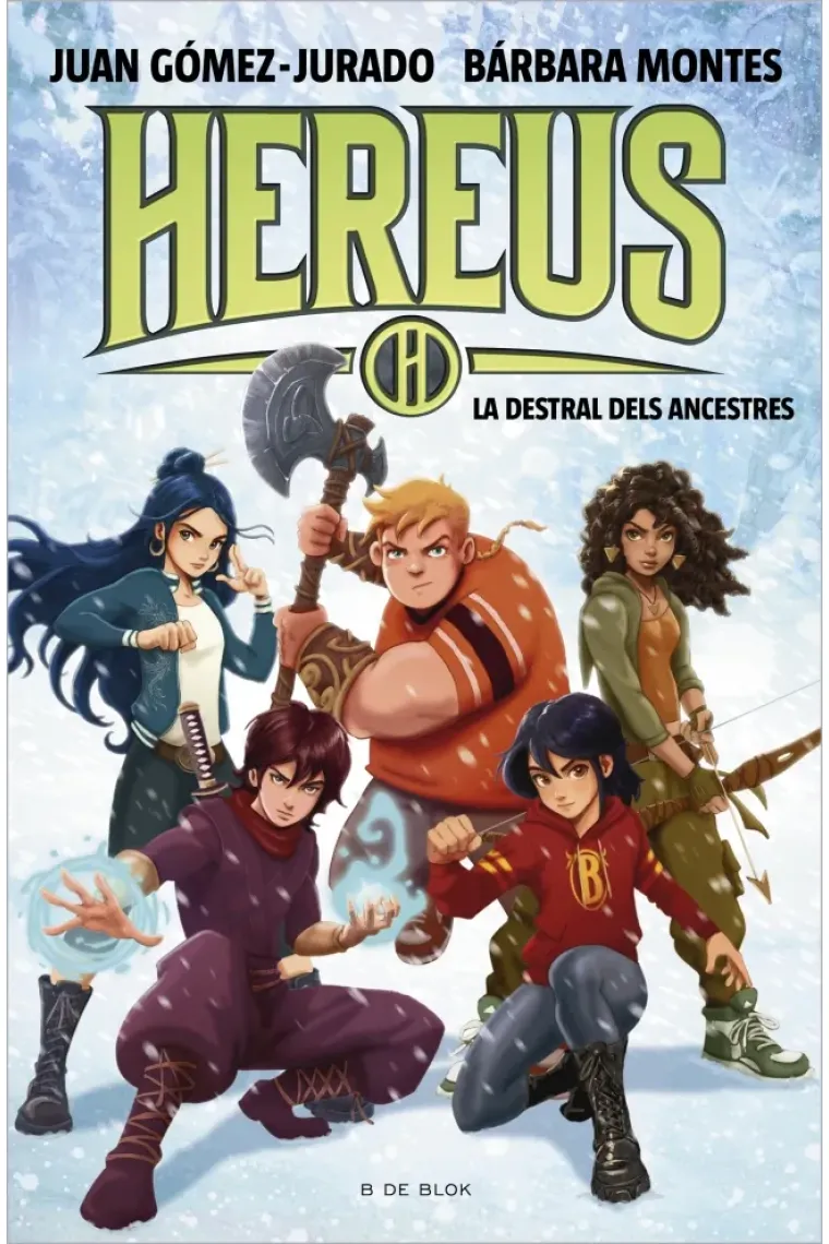 Hereus (de l'Univers Amanda Black) 4 - La destral dels ancestres (Catalán)