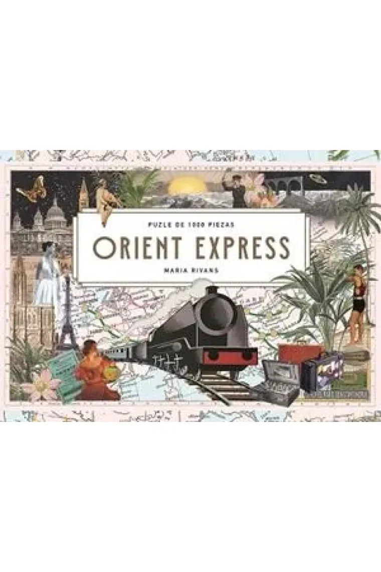 Orient Express. Puzle de 1000 piezas