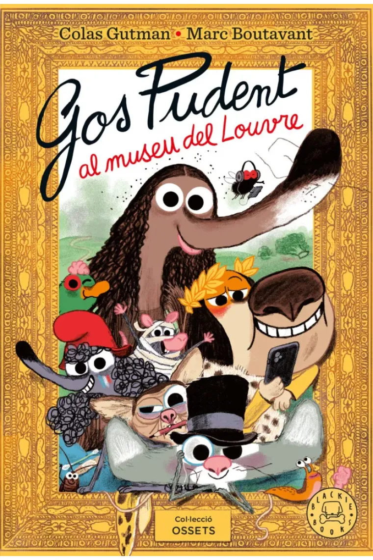 Gos pudent al museu del Louvre (Catalán)