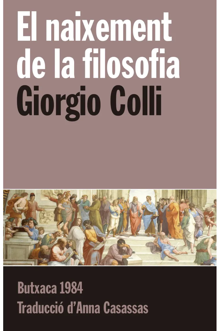 El naixement de la filosofia (Nova edició) (Catalán)