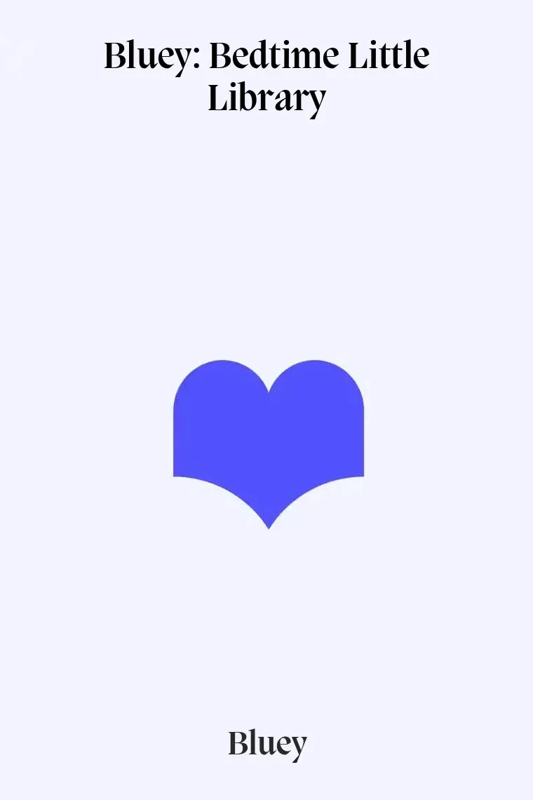 Bluey: Bedtime Little Library (Inglés)
