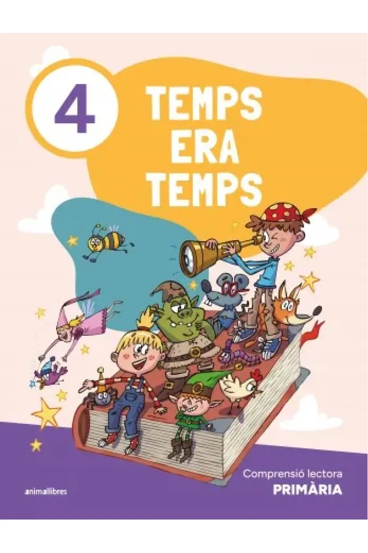Temps era temps 4. Comprensió lectora Primària (Catalán)