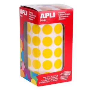 GOMETS APLI CIRCULO 15,0 AMARILLO