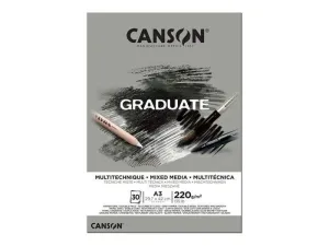 BLOC CANGRAD MIX MEDIA GR.30H A3 220G 625514