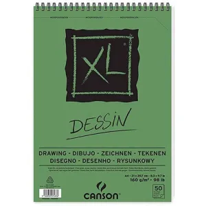 BLOC DESSIN CANSON A4 160G 50H