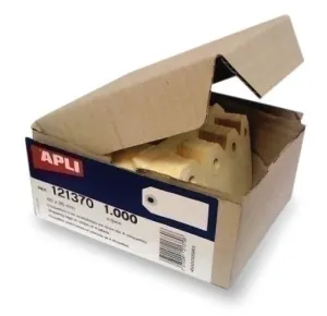APLI ETIQUETAS CON ARANDELA 125 X 63MM 1.000 U.