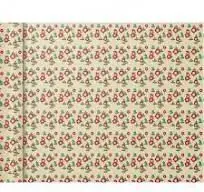 CLAIREFONTAINE PAPEL DE REGALO 80GR 5 X 0,35 M 70G TINY PATRON FLORES ROJAS 5MX0,35M ROLLO PEQUEÑO 223866C