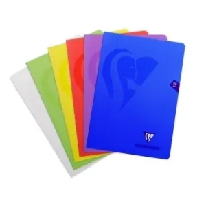 LIBRETA CLAIREFONTAINE POLIPROLILENO A4 48 HJS. 4X4