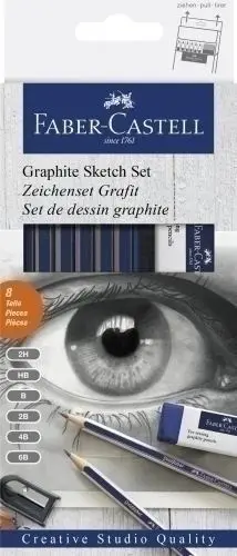 LAPICES FABER-CASTELL GRAFITO CREATIVE STUDIO EST.8