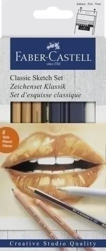 LAPICES FABER-CASTELL DISEÑO CREATIVE STUDIO EST.6